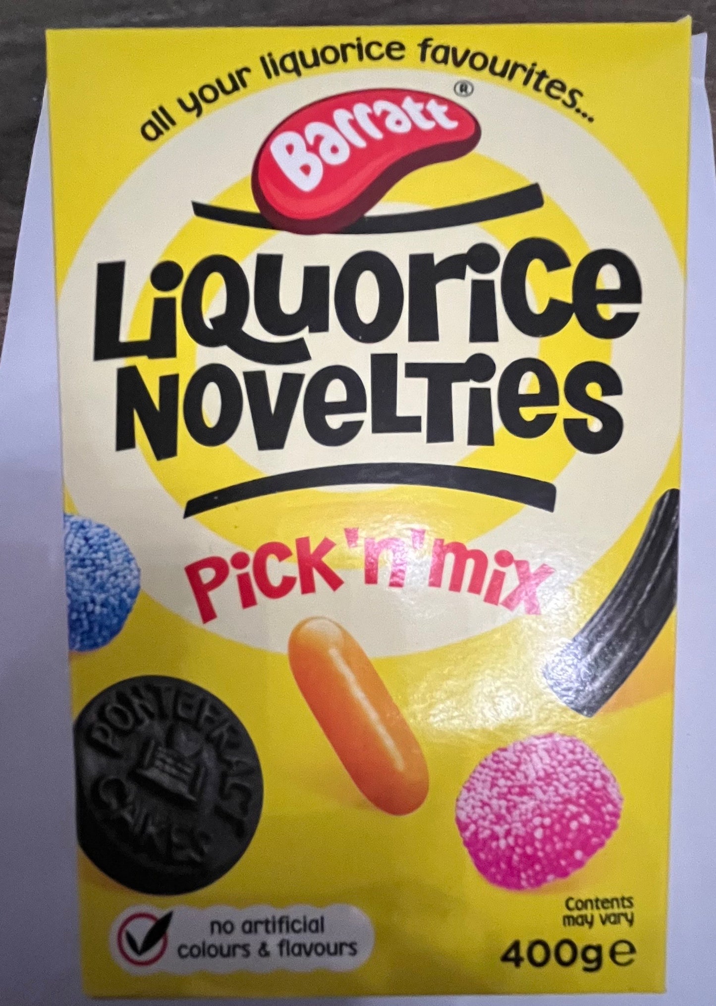 Liquorice Novelties Pick and Mix