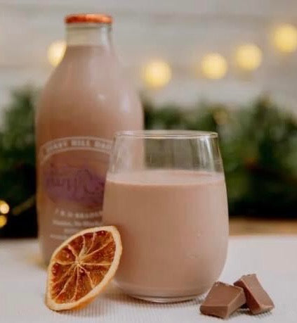 Fresh Chocolate Orange Milkshake 1 Pint